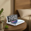 Desktop Wireless LED Digital Display Multi Function Universal Mobile Phone Alarm Clock Wireless Charger
