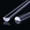 half round quartz rod