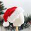 Competitive Price Spot Goods High Quality Hot Sale Christmas Supplies Merry Christmas Decorated Felt Santa Claus Hat