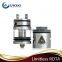 4ml With Two post top deck SS Black IJOY Limitless RDTA vaping Atomizer