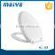 HL-08 MEIYE PP 460*370*68mm Round Soft-closing Toilet Seat Cover Ramp Down Toilet Lid