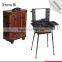 Promotional trolley makeup train case from China Manufacture