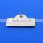 High Quality 7mm Magnetic Silver Rectangle Name Badge