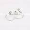2016 new china factory direct wholesale fashion jewelry ring 925 sterling silver fashion double women ring set