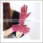 girls fashion sweet warm woolen gloves fashion wool lace gloves with bow