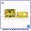 Synthetic Golden Yellow Rectangle CZ Gems