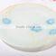 Advertising gift tempered unbreakable circle glass cake plate