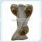 Decorative resin burner