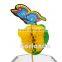 100mm Honeycomb peacock design party cocktail decorative pick for food