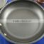 2016 new design two-ply (stainless steel +aluminum)nonstick ceramic fry pan saucepan cookware