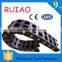 china factory plastic flexible cable drag chain