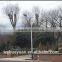 Galvanized street solar lamp steel post