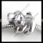 China fatory stainless steel metal pig beads