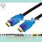 Dual color high speed HDMI Cable with Ethernet support 3D and 4K from 0.5-100m
