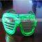 New Plastic optical glasses With Flashing Light glasses frame