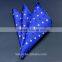 new design and factory cheap price polyester silk custom print pocket square