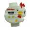 quality digital white horse silicone clap band wristband watches for children