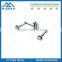 Angle adjustable stainless steel fin spider for curtain wall
