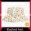 Leather Plain Bucket Hat Wholesale