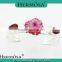 Hermosa Jewelry HOT SALE Silver Red Garnet Pink Druzy Agate Cuff Bracelets Bangles Jewelry Fashion Gifts
