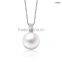 charming women fashion 925 sterling silver single ball bali pearl jewelry