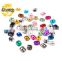 8*10mm Acrylic Point Back Octagon Mix Color Bling Rhinestone&Crystal For Stylish Bags Garment Shoes #GY011-10P(Mix-s)