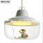 Modern Style Glass Hanging Chandelier Glass Pendant Light Fitting for Dining Room, Coffe, Restaurant MD83003
