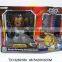 Hot Sell Wholesale Price Children Die-cast Deforming soft bullet blaster robot