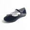 The fall of foreign trade new girl shoes Europe eplosive child models women shoe in black patent leather shoes.