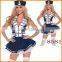 DS wear costumes and rivet Club navy sailor suit uniform temptation game clothing Halloween Dress