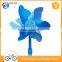Plastic Windmill Decorations Portable Bicycle Mini Windmill