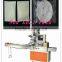 Cake plate and fork flow packaging machine