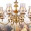 Various Classical European Cooper/Glass/Wooden Crystal Chandelier light Table lamp Floor lamp for hotel Project