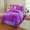 polyester/cotton plain bedding comforter set