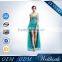 WB-1285 Peacock Color Christmas Party Formal Evening Dress Plus Size Evening Dresses For Fat Women