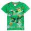 ( C3533)2-6Y baby clothing nova kids popular animal 3D print dinosaur pattern t shirt short sleeve for boys summer kids wear