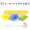 Wholesale french tableware, condiment set 3 divided dessert bowl with tray