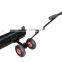 Snow Shovel/Pusher Combo with Wear Strip and wheel