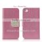 Luxury wallet design PU leather mobile phone case for iphone4 4S 5
