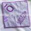 2015 china wholesale yarn dyed jacquard cotton terry cloth small second hand towel