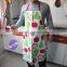promotional high quality apple printed kitchen apron