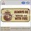 Fun, Personalized, Aluminum License Plate in American Standard