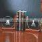 Cool Zinc Alloy Plane Gold Sliver Model With Wooden Base for Office Set