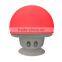 Wireless Bluetooth Speaker Waterproof Silicone Sucker Handsfree Subwoofer Mini Mushroom Speakers For Android Phone PC Computer