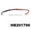 colorful braided fake human hair forehead hair band made of hair