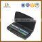 Wholesale custom consice genuine leather purse for women