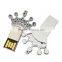 Top selling cheapest trade assurance metal Imperial crown usb flash drive