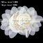 Chiffon Rosette Flowers With Fake Pearl ,Children Boutique Hair Flowers Baby Girls Hair Accessories,YDKM17