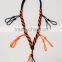 fashion custom paracord duck/goose call lanyard orange and black