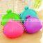 Fashion Colorful Jelly Silicone Coin Purse/wallet for Promotion